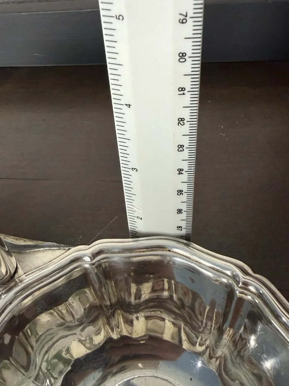 Vintage E&L Deffert Stainles Steel Double Condiment Server Relish Dish Germany